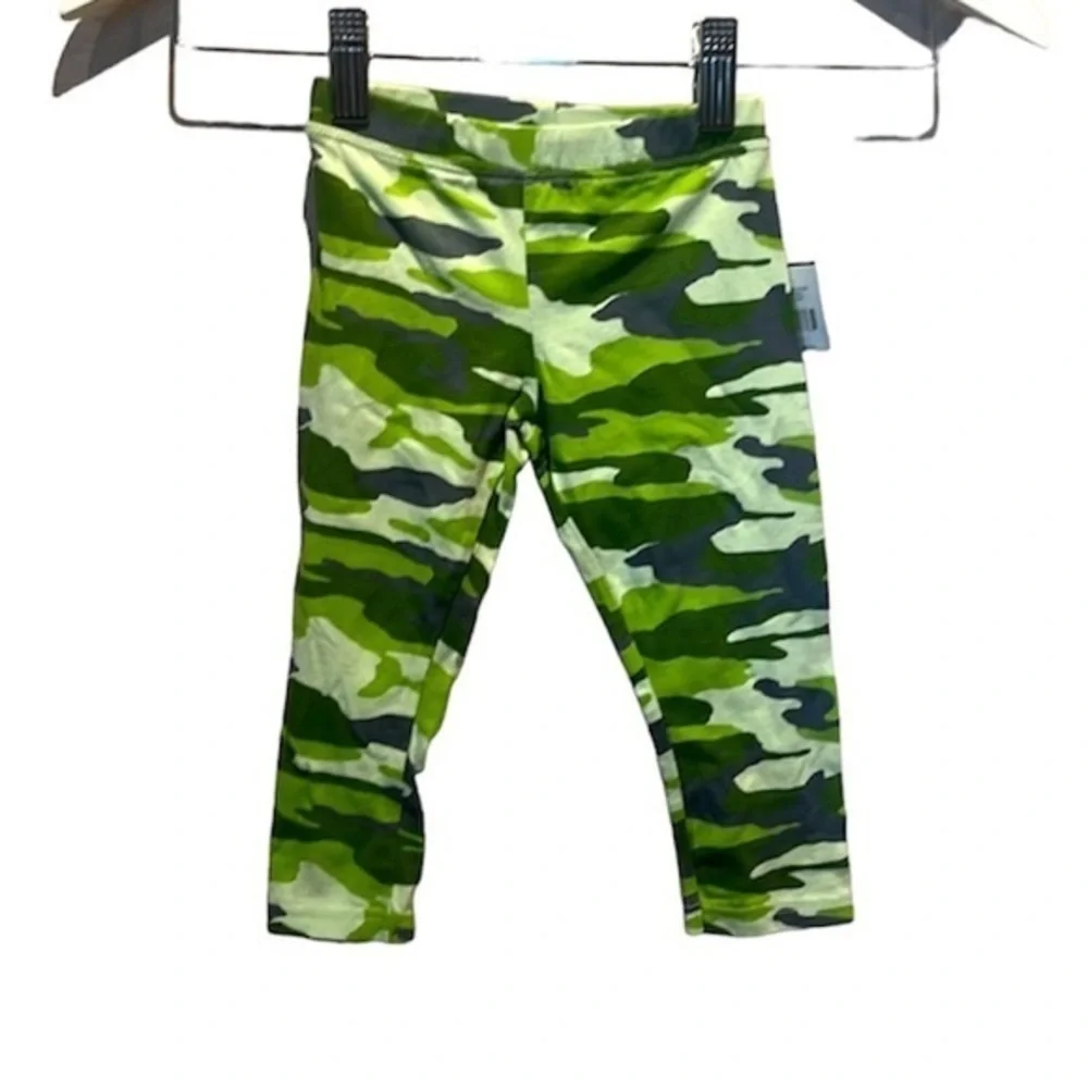 New Miki.B. Girl’s Camo Camouflage Leggings Size 2T NWT